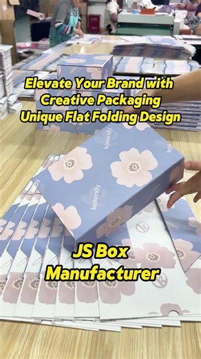 Custom Folding Gift Box for Skincare Products