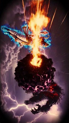 Vishnu ji vs Dark Demon | Epic Mythology VFX Fight #vfxpaint #vfxshowreel