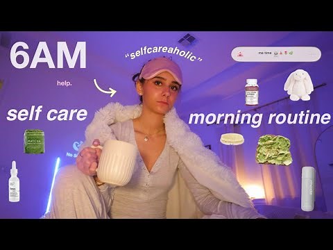 6AM SELF CARE MORNING ROUTINE☁️ “becoming “that girl”