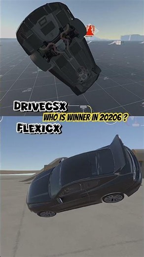 DriveCSX vs FlexicX Crash Physics – 2026 Winner? #carcrashsimulation