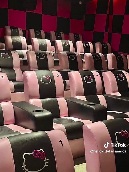 Hello kitty movie theater #hellokitty #sanrio #fyp #foryou #hellokitty😻 #hellokittycore #sanriolover