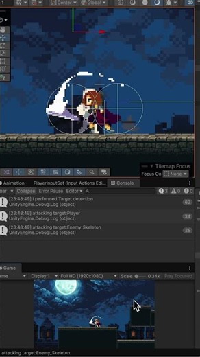 Day 15 | Unity | Target Detection #devlog #unity #gamedev #learning