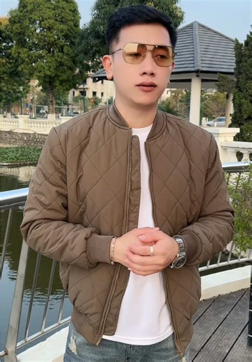 Áo khoác Bomber trần trám TOPGU #nds93 #tiktokshop #aokhoacbomber