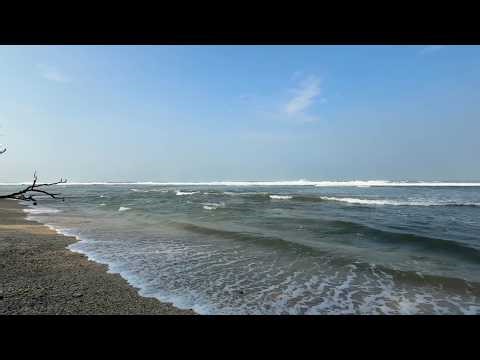 Relaxing Ocean Waves ASMR 💤 Calm Beach Sounds for Deep Sleep, Stress Relief & Meditation (No Music)