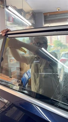 Mercedes GLS protected with nano ceramic sunfilm #mercedes #windowtint #sunfilm #caraccessories