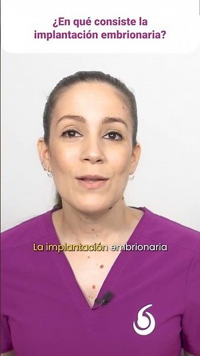 ¿En qué consiste la implantación embrionaria? #shorts #reproducciónasistida #infertilidad