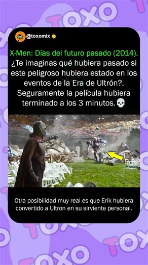 X-Men: Días del futuro pasado (2014) #curiosidades