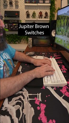 The BEST Quiet Keyboard Switches Pt 1. #keychron #kailh #keyboard #pc