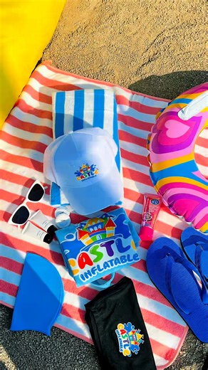 15K views · 46 reactions | Ready to dive into the ultimate castle inflatable experience?  Don't forget your swim essentials for a day full of fun! And before you go, grab some exclusive castle inflatable merch to remember the adventure. ️✨ #CastleInflatable #WaterFun #SwimEssentials #MerchDrop | Castle Inflatable | Facebook