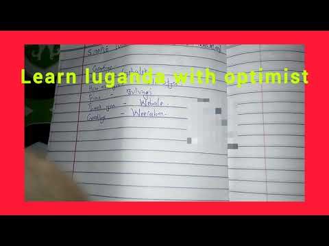 Learn how to speak luganda