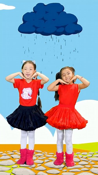 Rain Rain Go Away | Nursery Rhymes & Kids Songs | BachaBola #rain #cartoon