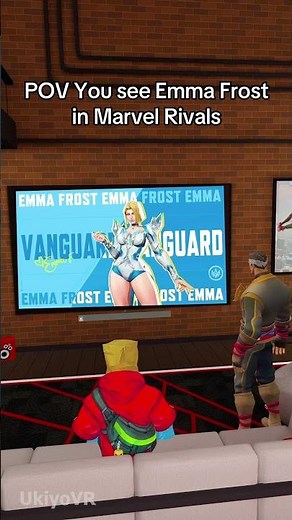 POV you see Emma Frost in Marvel Rivals #marvelrivals #marvel #emmafrost