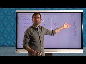 Common Core Geometry.Unit #5.Lesson #6.The Pythagorean Theorem (Review)