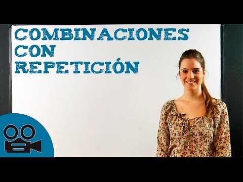 Combinaciones con repetición