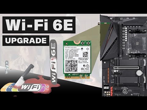 Motherboard Built-in Wi-Fi 6E Card Upgrade