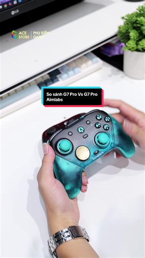 [GameSir G7 Pro Aimlabs][G7 Pro] So sánh hai em G7 Pro #gacestore #taycamchoigame #gamesir #review #gaming