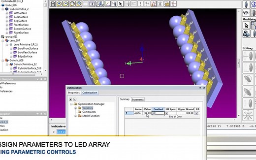Street Lighting Design & Optimization in LightTools