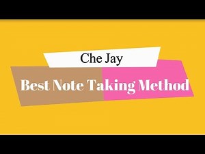 Study Tips in Sinhala: Best Note Taking Method | Che Jay