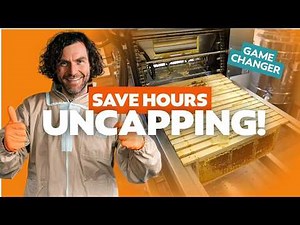 How To Uncap Honey Frames - Lyson Automatic Heated Uncapping Machine Review