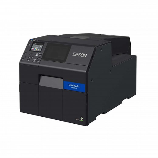 Epson ColorWorks C6000A Label Printer Auto Cutter - Vivid Data Group