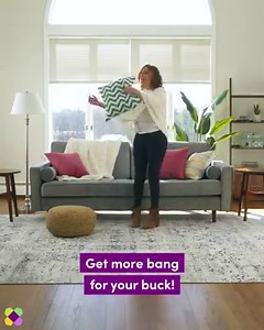 Say “yes” to it all! At Wayfair, you can get that plush rug AND those perfect pillows, with money left over for, well, anything else. Spend less and get WAY more. https://www.wayfair.com/d5078e05jv | Wayfair
