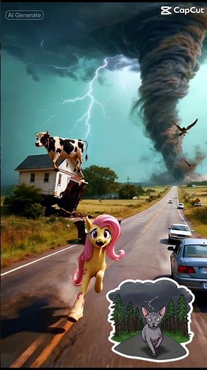 Mlp flutterbat fast on a storm! edit