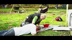 Guy Falls off Mini Motorcycle