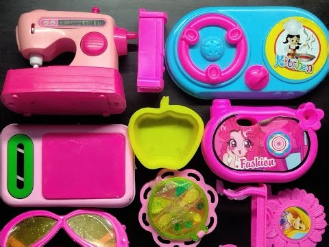 Satisfying barbie doll makeup set video