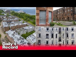 Inside the abandoned Port Glasgow estate dubbed 'Scotland's Chernobyl'