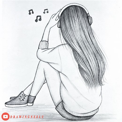 #Girldrawing #Pencildrawing #Drawing #art | Drawingneelu
