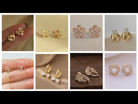 ✨ Affordable Gold Stud Earrings Designs 2026 | Simple & Elegant Styles