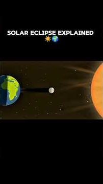 total solar eclipse explained 🌝🌚