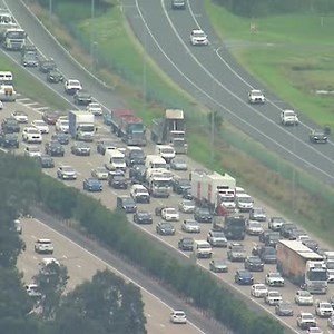 TRAFFIC ALERT: There are currently major traffic delays on the Pacific Motorway heading southbound after a motorcycle crash at Helensvale. Paramedics have rushed the motorcycle rider to Gold Coast University Hospital in a serious but stable condition. Update at 5.30pm #9News | 9 News Gold Coast