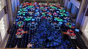 The Magnificent Wanamaker Light Show￼ #christmas2024 #christmasdecor #Christmas #philly #philadelphia | The Philly Captain
