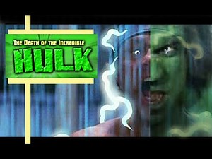 DEATH OF THE INCREDIBLE HULK TV Promo 1990