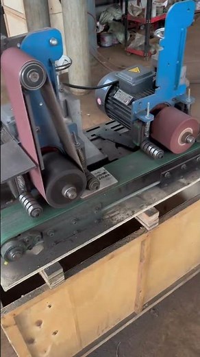 Automatic Flat Polishing Machine | Deburring & Rust Removal for Stamped Metal Parts