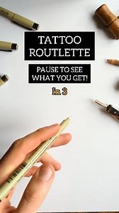 Tattoo Routlette ~ what did you get? 👇 . . . #randomtattoo #tattoodesigns #tattooideas | JDuke.Illustrations
