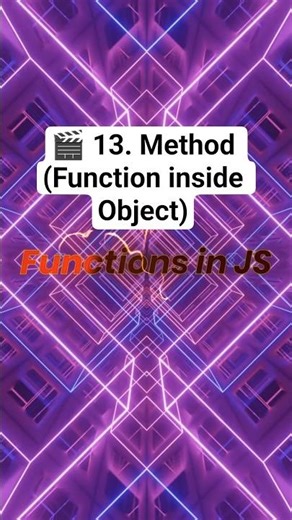 JavaScript Methods in 20 Seconds ⚡ #JavaScript #CodingShorts #JSBasics #Shorts