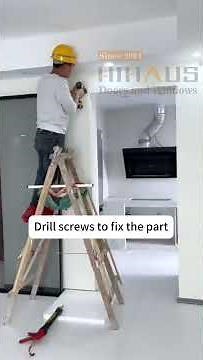 Follow HIHAUS : Install the Trackless Door, Step by Step#doors #slidingdoor #slide
