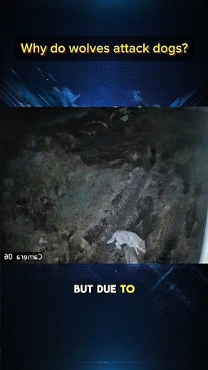 Why do wolves attack dogs?