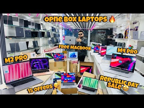 Open Box Laptop & MacBook Starting ₹14000 | Second hand laptop MacBook Market in Nehru Place Delhi