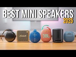 [Top 7] Best Mini Speakers of 2025 - Small Size, BIG Vibes