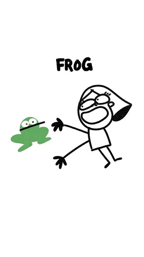 Dancing frog! #animation #funny #memes