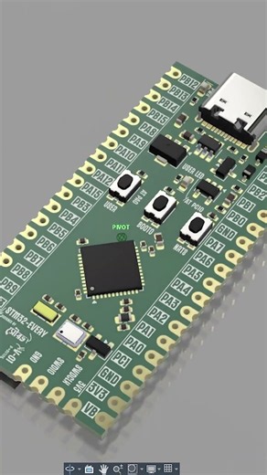 Hardware design with Stm32 and kicad10 #hardware #pcb #kicad