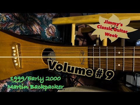 Classic | Vintage Guitar Week | Vol. 9 | Late 99 Early 00 Martin Backpacker Steel String Acoustic
