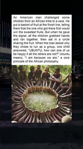 "The Power of Ubuntu: A Lesson in Unity and Compassion"