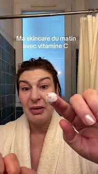 Ma routine du matin avec vitamine C