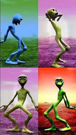 Dame Tu Cosita feat Alien Dance | El Chombo - Yeşil Uzaylı Dansı Ep.68 #dametucosita #shorts