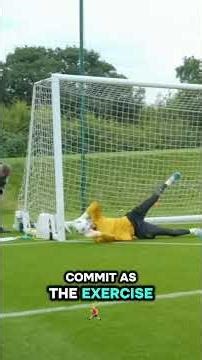 How bravery is actually trained in 1v1s. #1v1goalkeeping #gktraining #bravery #goalkeeping