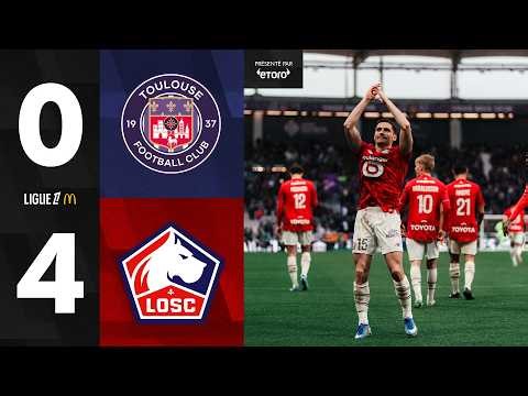 HIGHLIGHTS | LOSC's resounding victory against Toulouse (0-4) 👊 with @etorofrance877